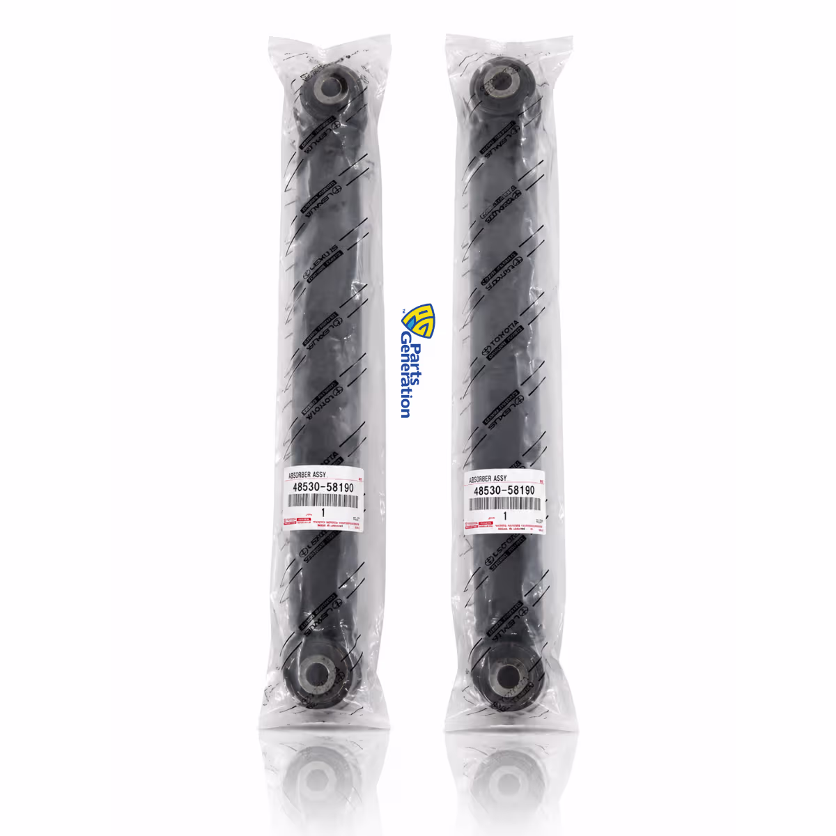 TOYOTA ALPHARD GENUINE REAR SHOCK ABSORBER SET 48530-58180 RH & LH